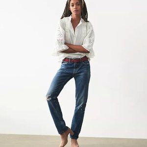 Pilcro Anthropologie Slim Boyfriend Jean